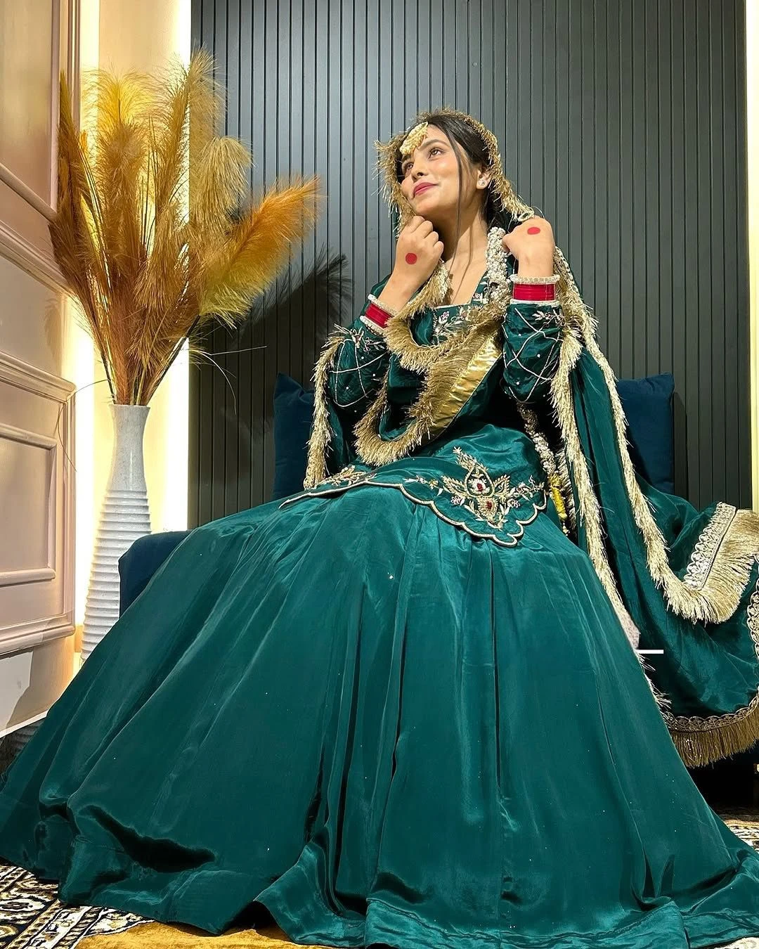 Kids Mom-Daughter Combo Natural Crep Silk Lehenga Set Code 529
