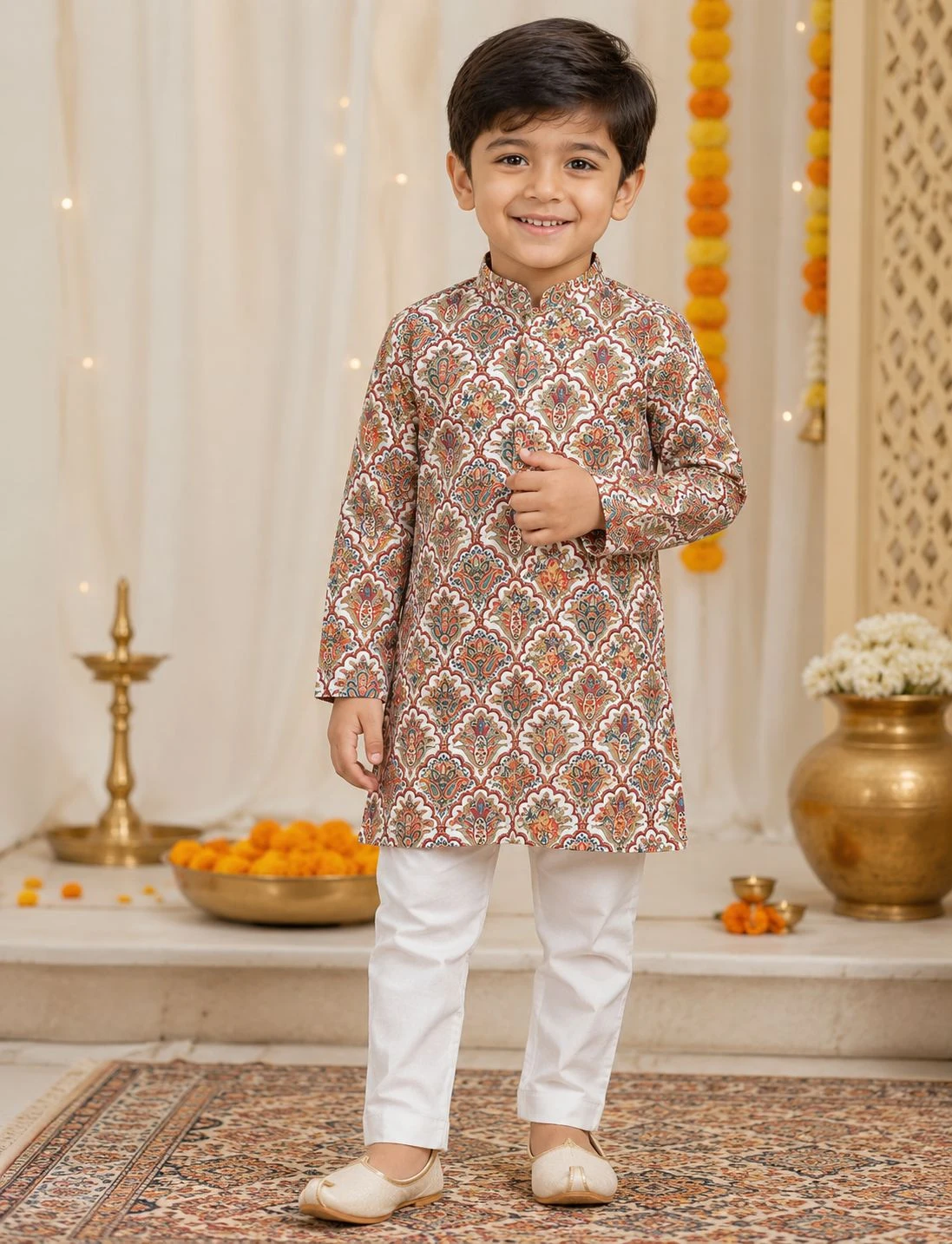Krishav Kids Kurta Pyjama Edition