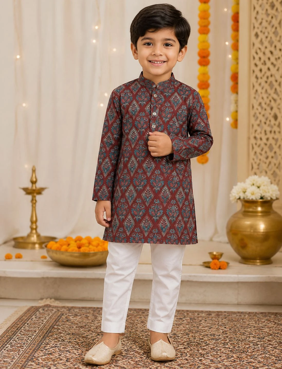Krishav Kids Kurta Pyjama Edition