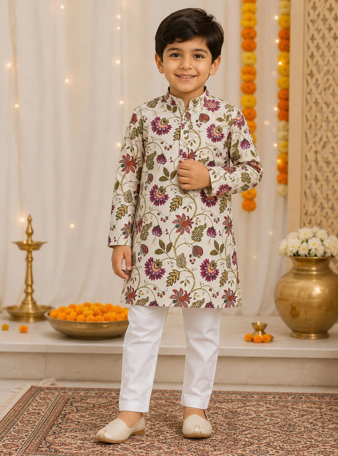 Krishav Kids Kurta Pyjama Edition
