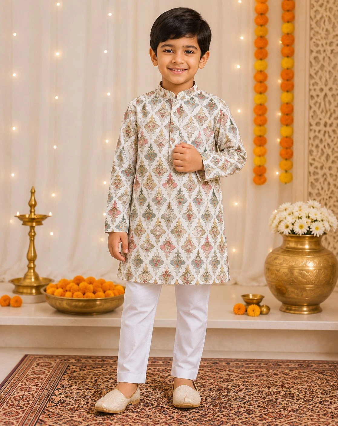 Krishav Kids Kurta Pyjama Edition