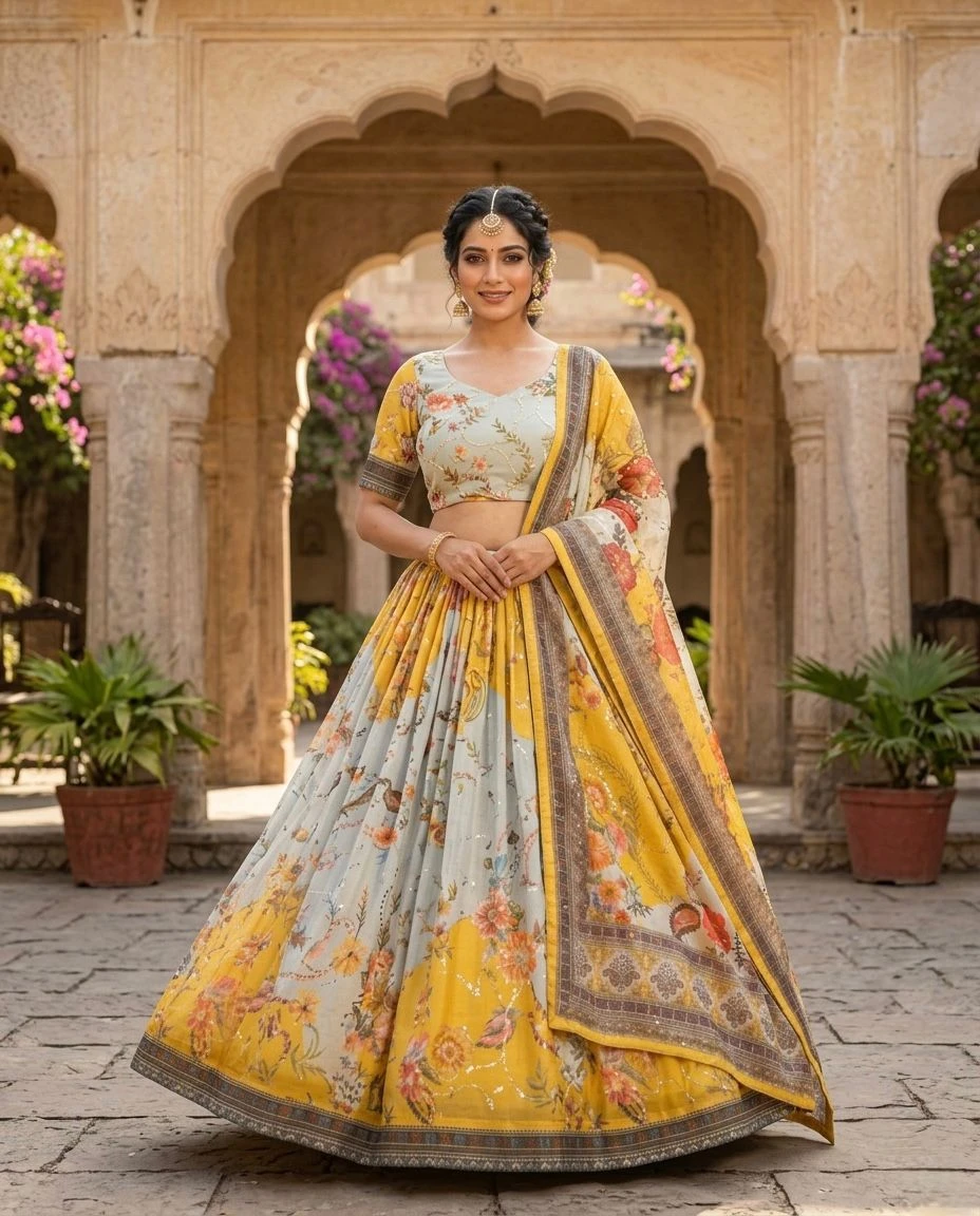 Lehenga Choli Collections 2026 Code 5072