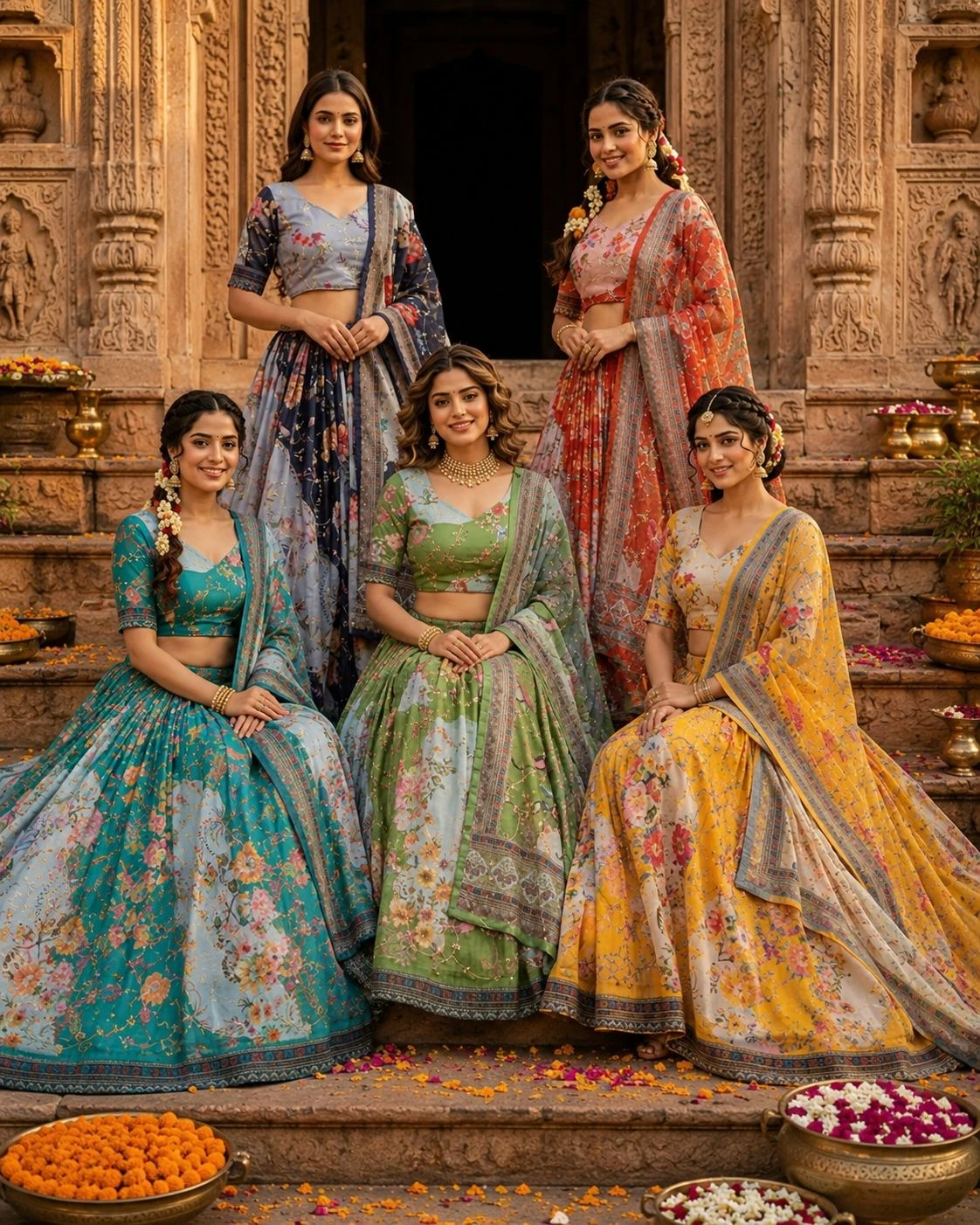 Lehenga Choli Collections 2026 Code 5072