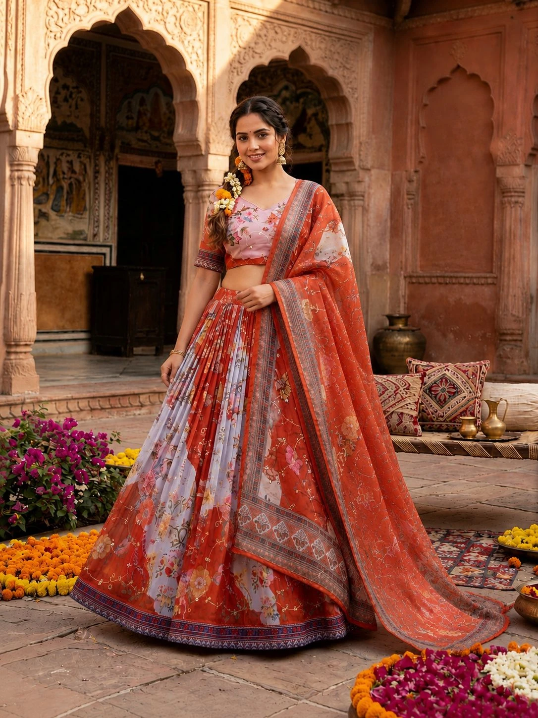 Lehenga Choli Collections 2026 Code 5072
