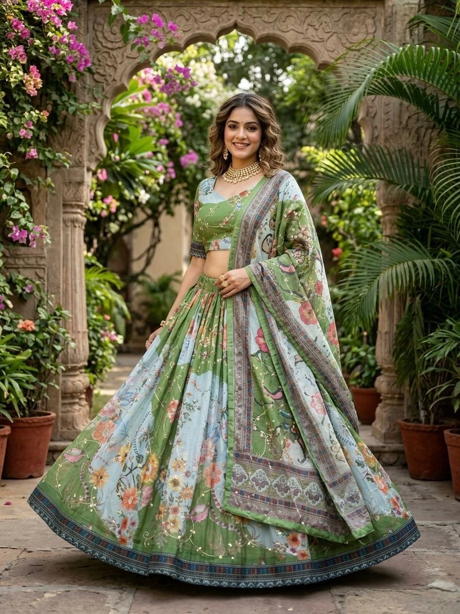 Lehenga Choli Collections 2026 Code 5072