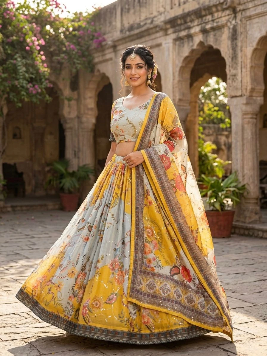 Lehenga Choli Collections 2026 Code 5072