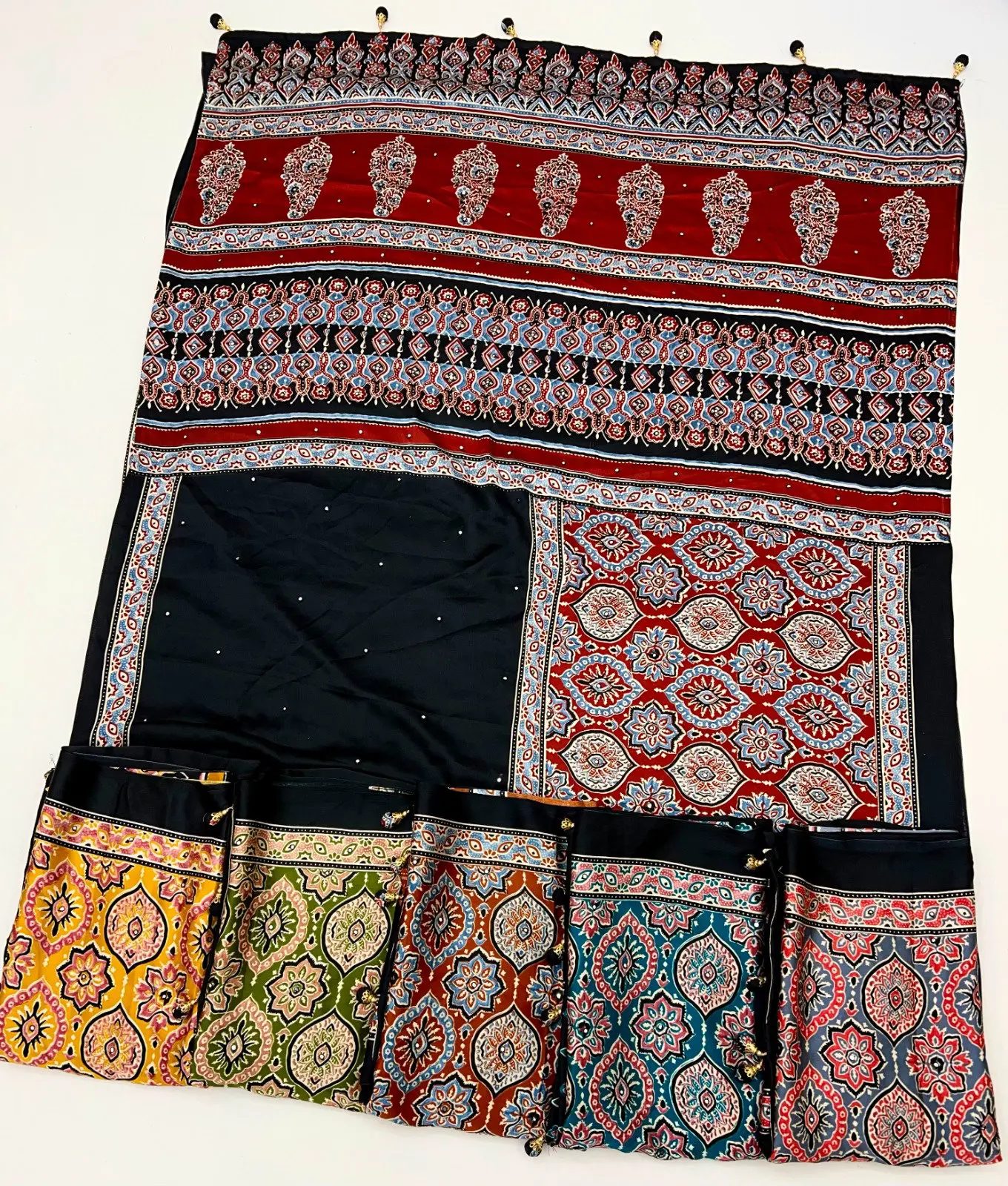 Lux Vol 40 Semi Modal Handworked Saree Collection