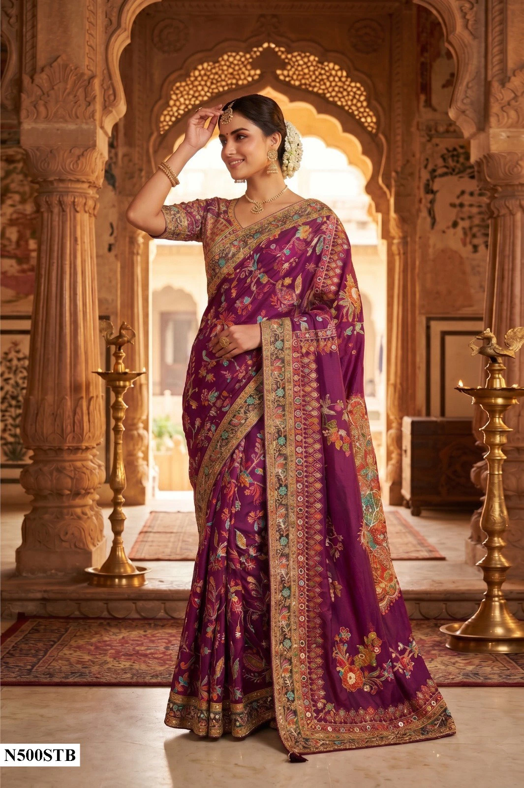 Mahotsav Nimaya Rajwadi Vol 2 Crape Silk Saree Collection