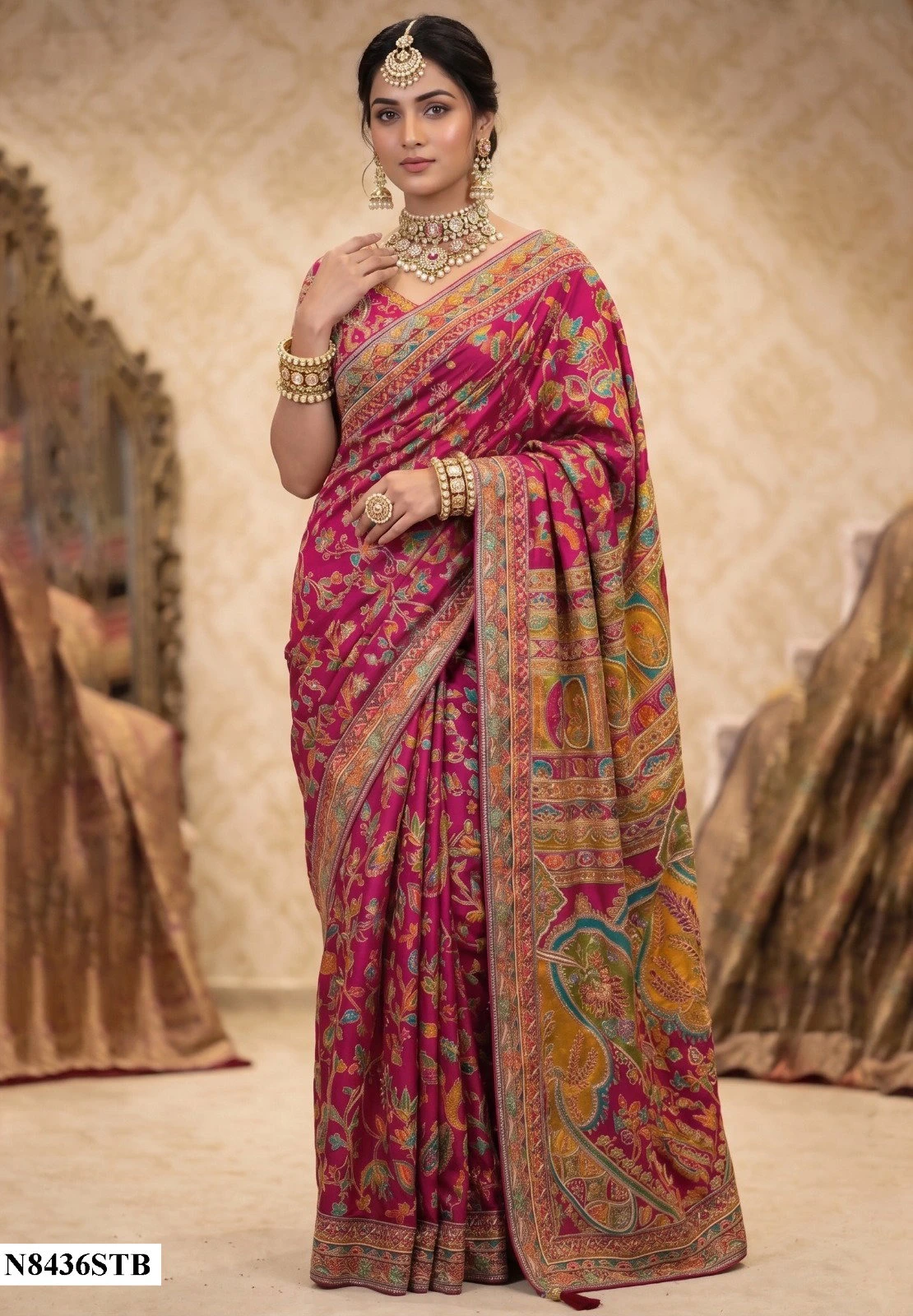 Mahotsav Nimaya Rajwadi Vol 2 Crape Silk Saree Collection