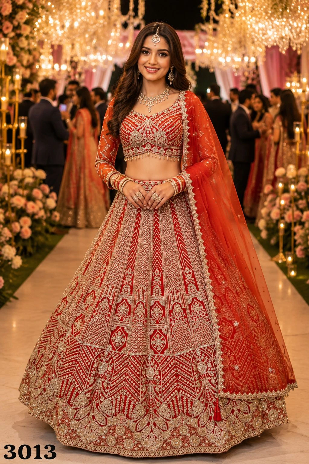 Mrudangi Yashvi Beads Lehenga Collection (3012 & 3013)