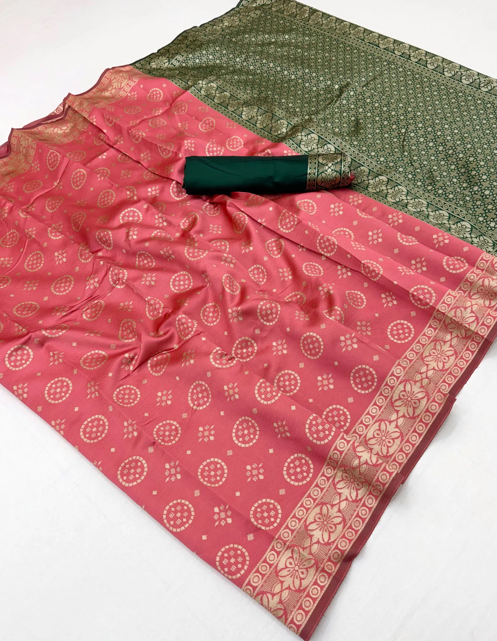 Nandini Vol 03 Silk Banarasi Jacquard Work Saree Collection