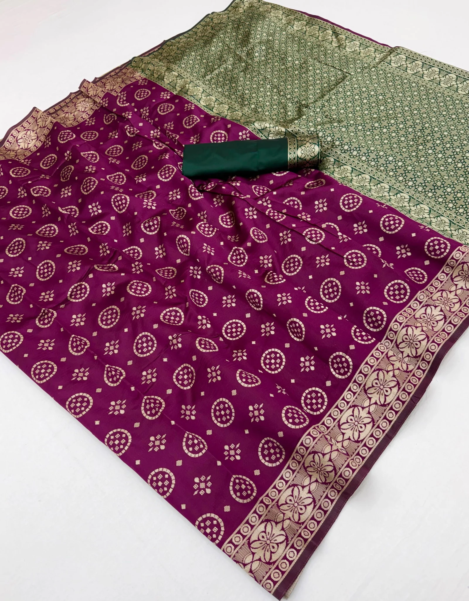 Nandini Vol 03 Silk Banarasi Jacquard Work Saree Collection