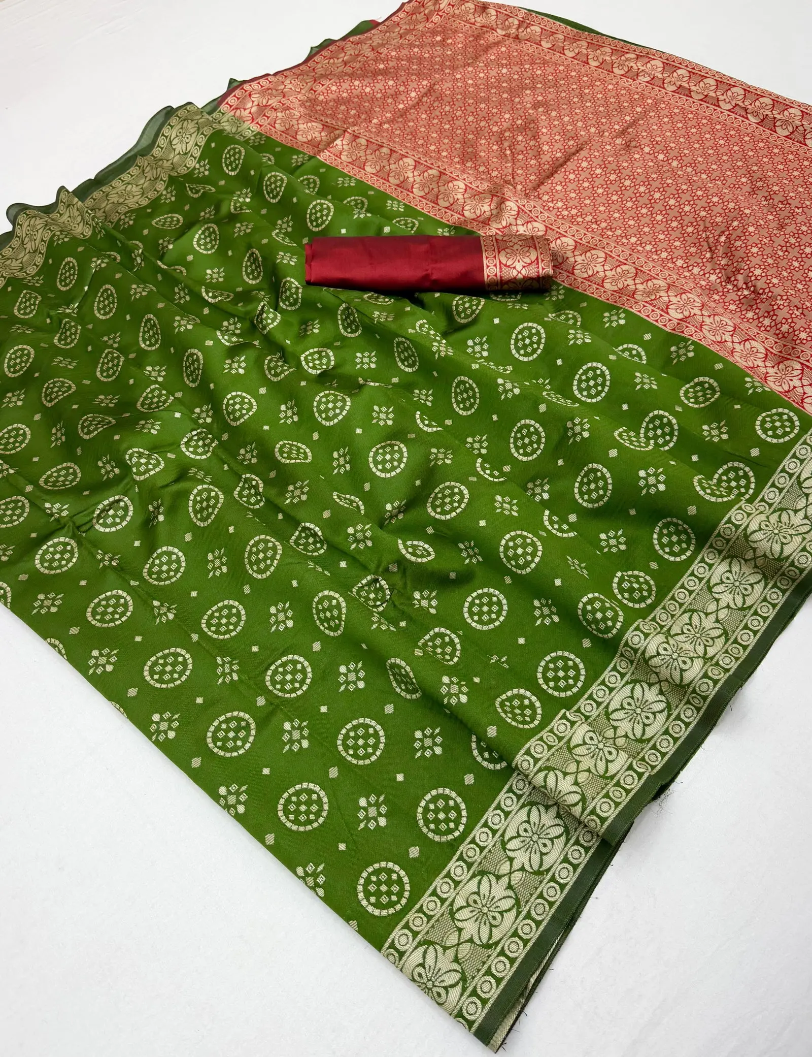 Nandini Vol 03 Silk Banarasi Jacquard Work Saree Collection