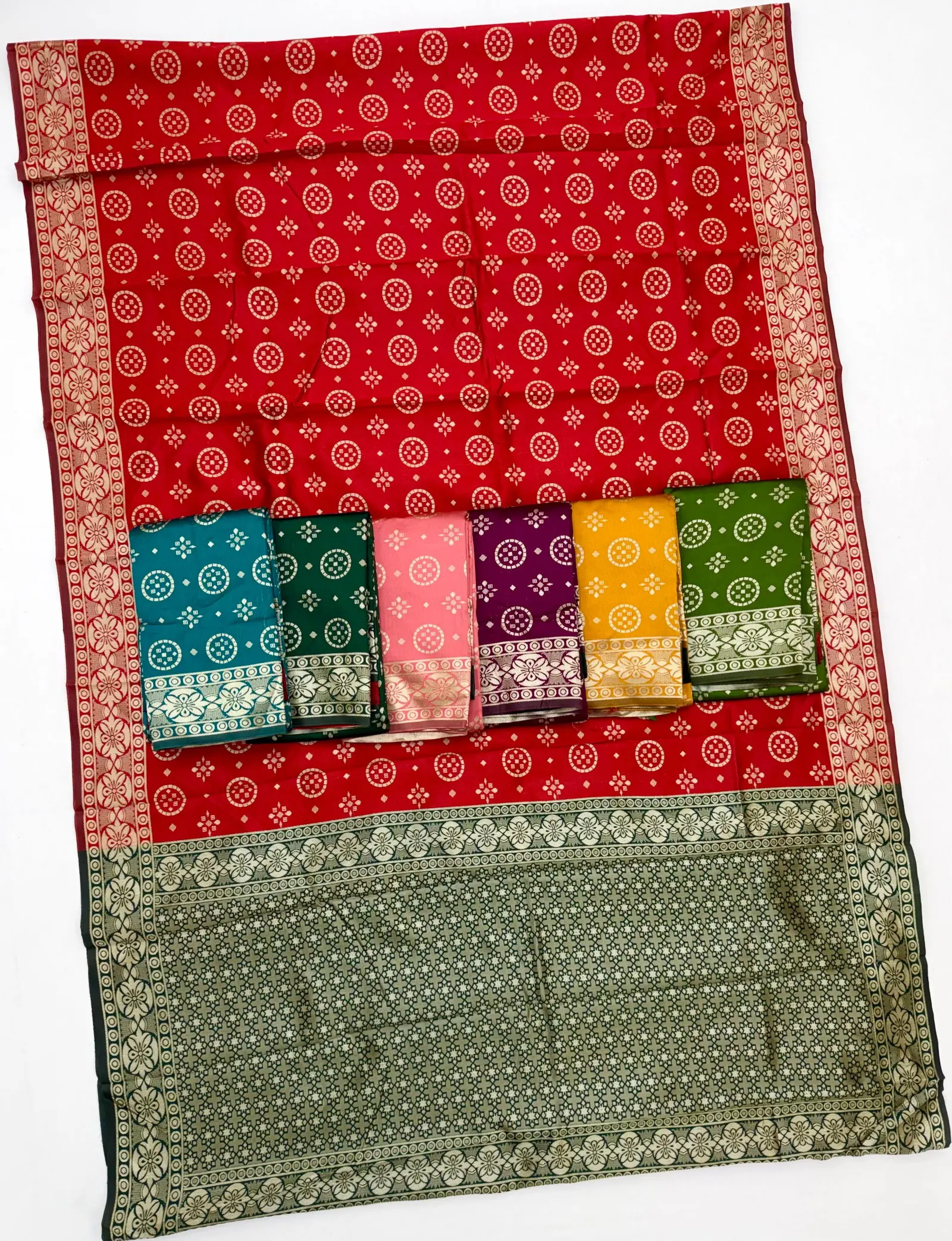 Nandini Vol 03 Silk Banarasi Jacquard Work Saree Collection