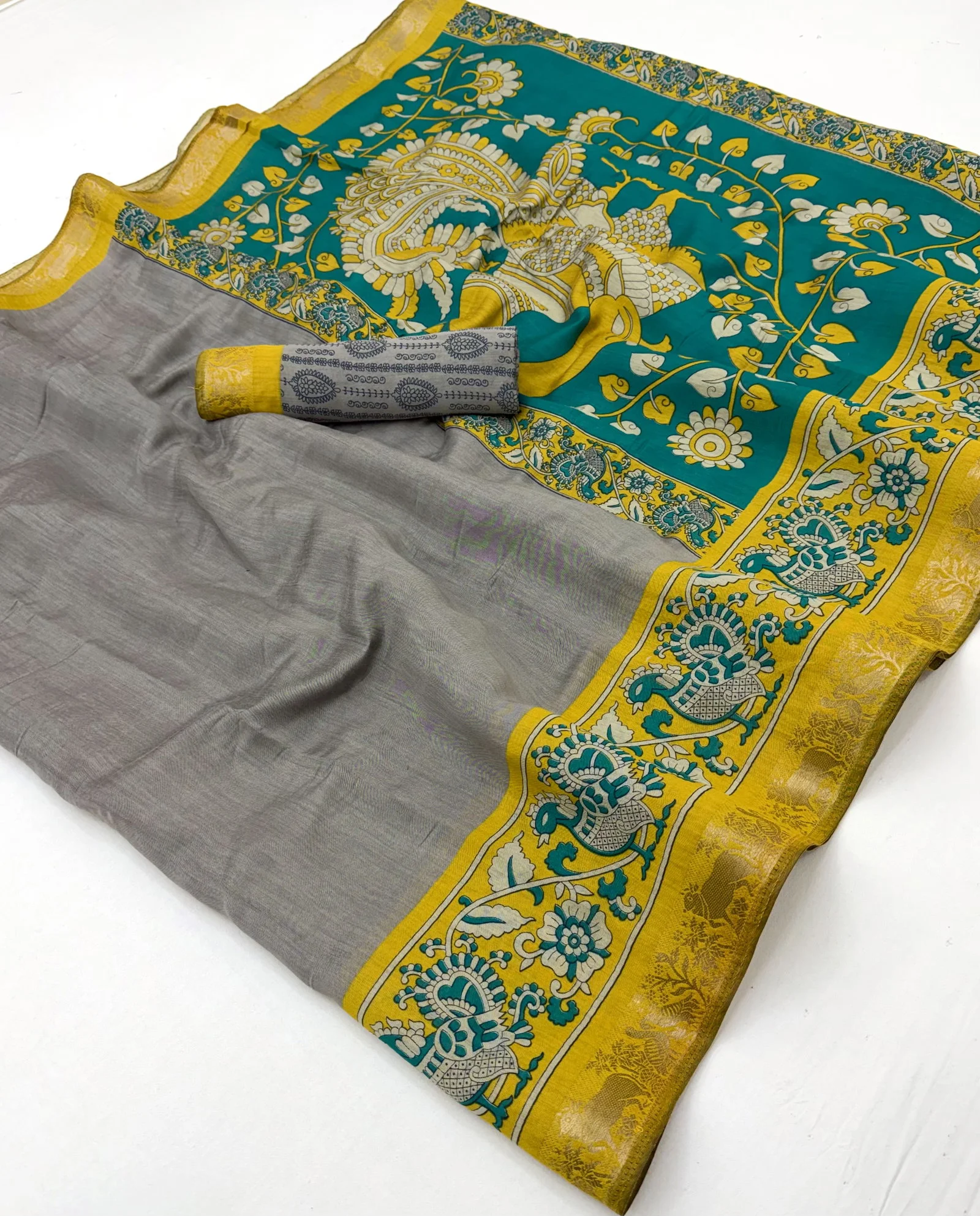 Peacock P 4001 to 4006 Pv Cotton Saree Collection