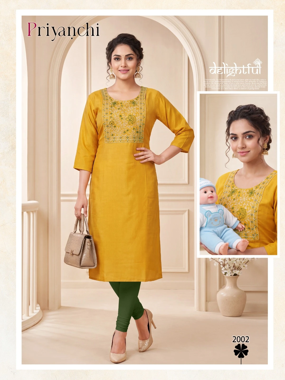 Priyanchi Vol 2 Multi Sequence Work Kurti