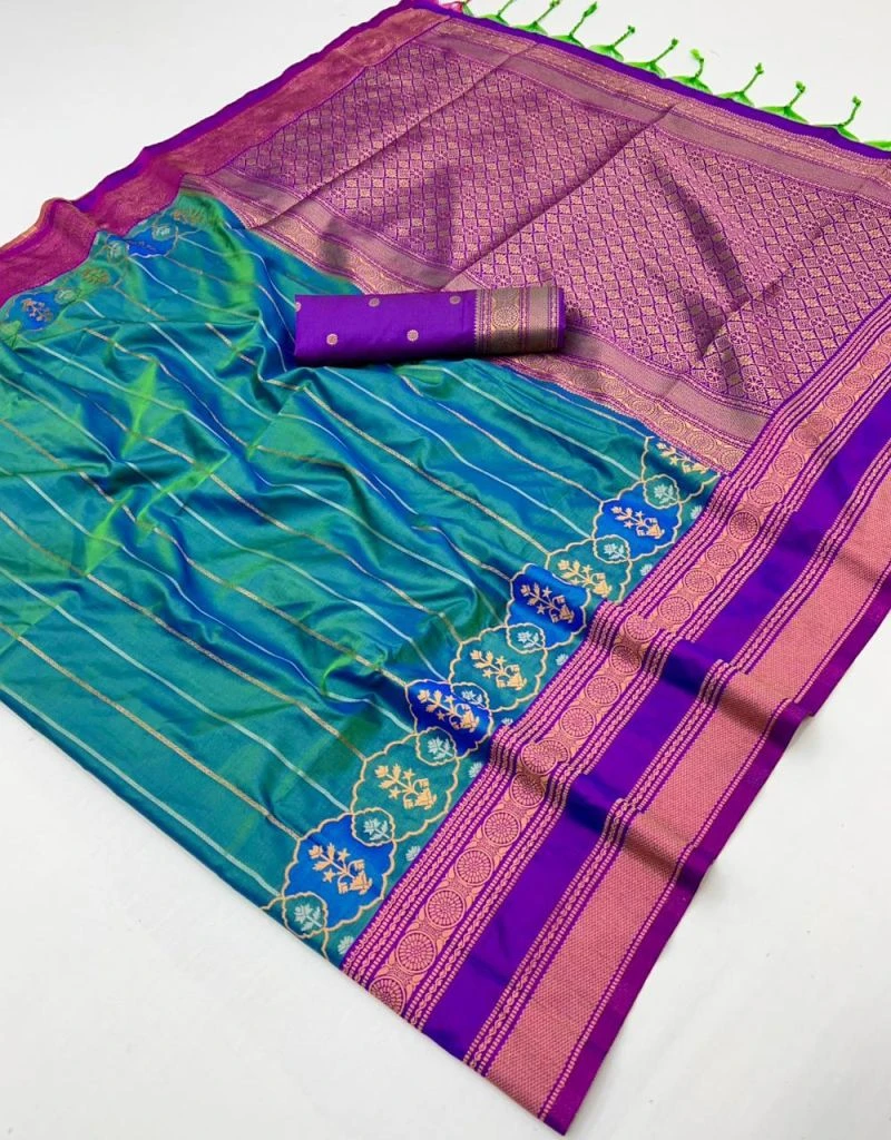 Rajtex Pure Silk Raaga Silk Pochampally Handloom Weaving Saree Collection