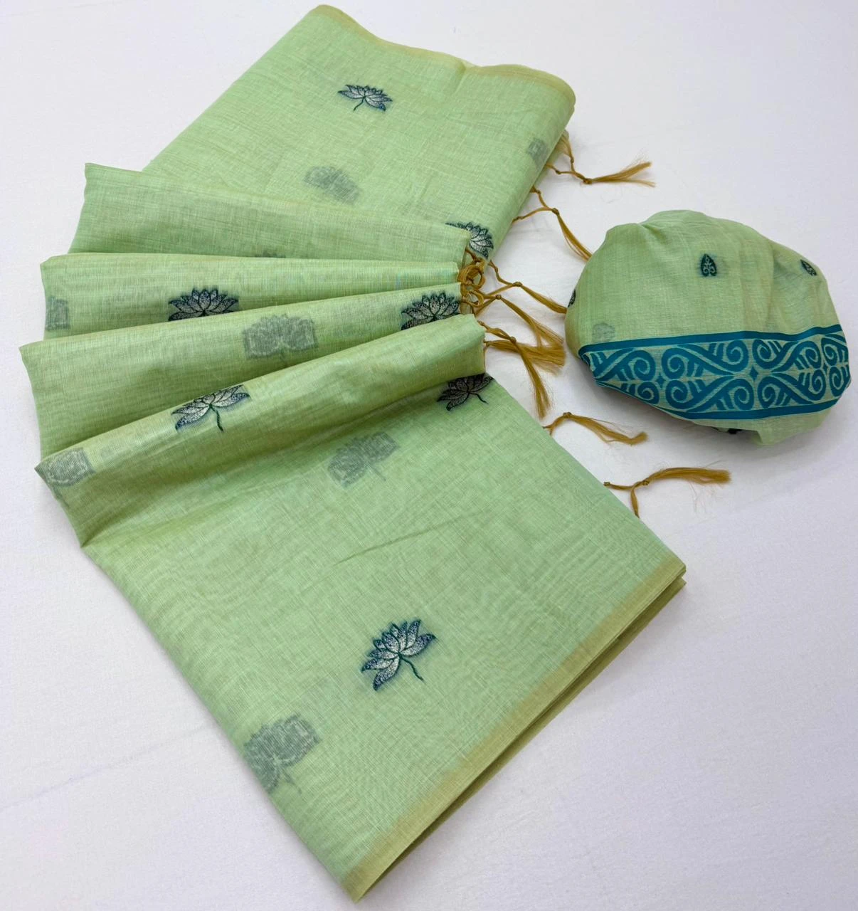 Rajyog D No 10001 to 06 Cotton Jamdani Weaving Saree Collection