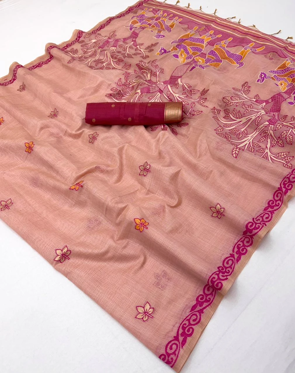 Rajyog Hansini 326001 to 06 Chanderi Silk Weaving Saree Collection