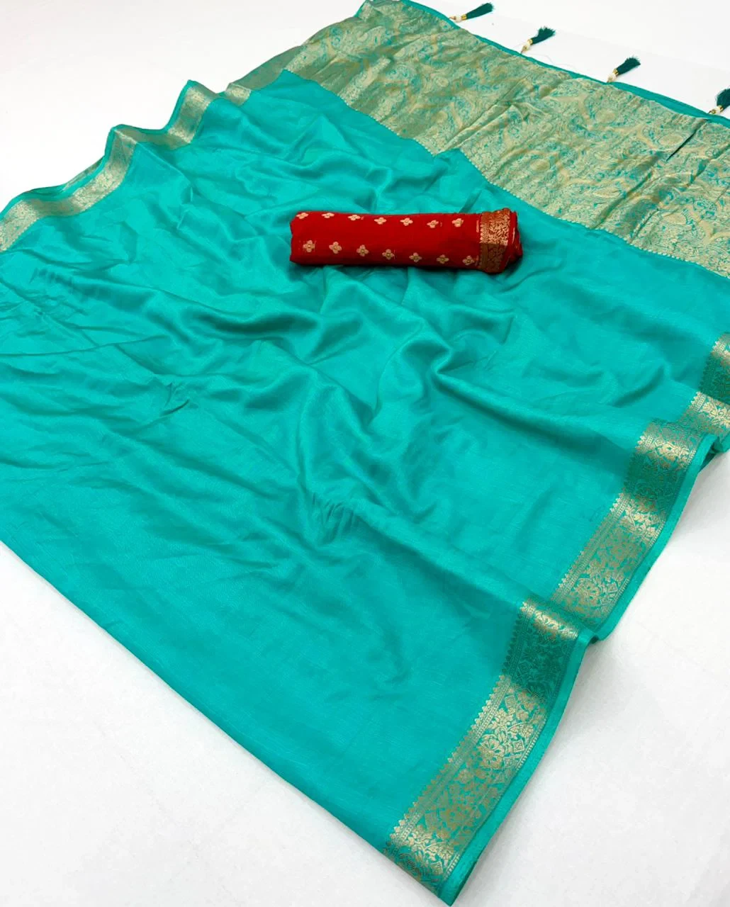 Rajyog Indu Vol 2 Cotton Viscose Fancy Saree