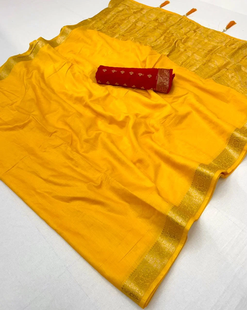 Rajyog Indu Vol 2 Cotton Viscose Fancy Saree