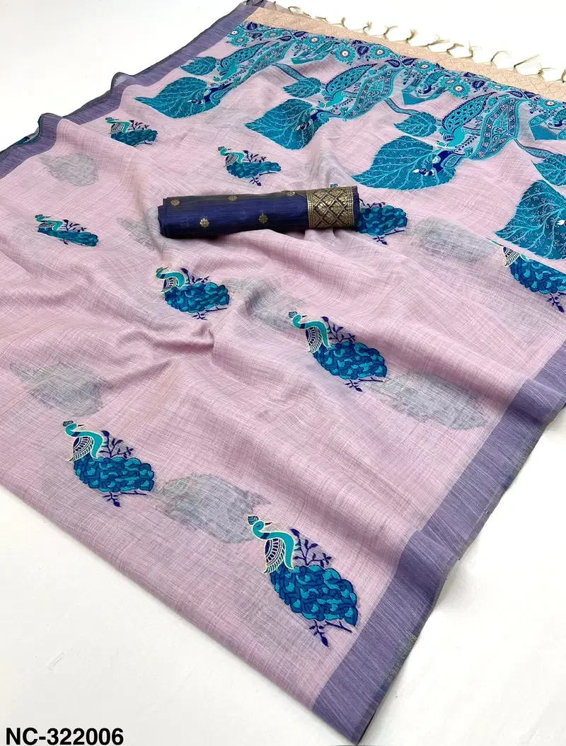 Rajyog Nakshtra 1081 to 86 Cotton Jamdani Weaving Saree