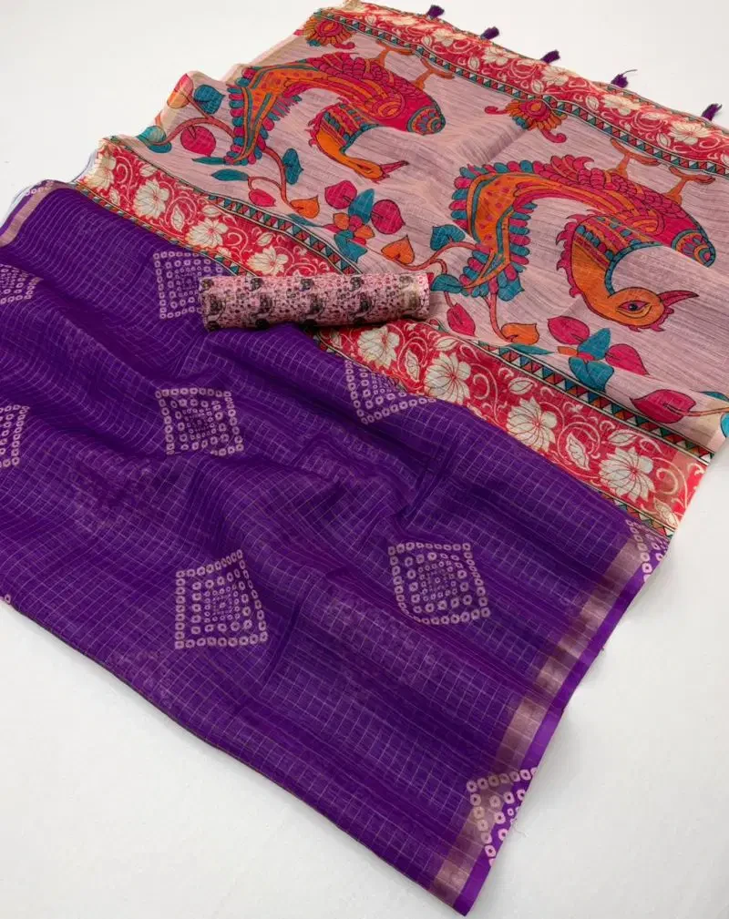 Rajyog Viona 1091 to 96 Linen Digital Printed Saree Collection