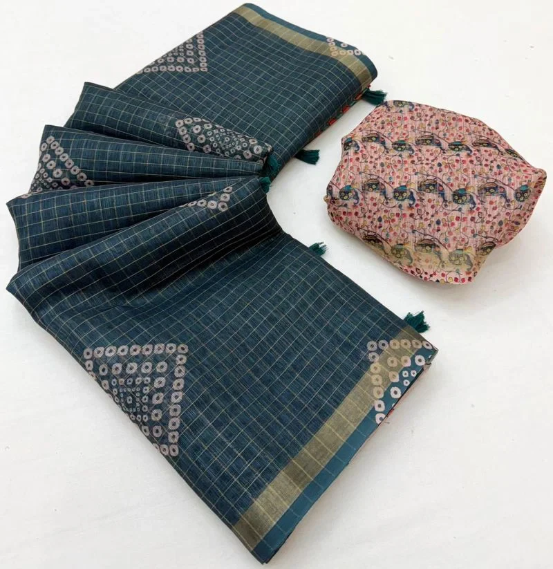 Rajyog Viona 1091 to 96 Linen Digital Printed Saree Collection