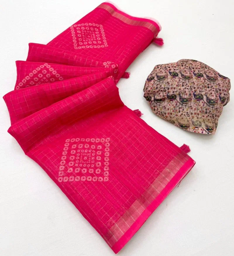 Rajyog Viona 1091 to 96 Linen Digital Printed Saree Collection
