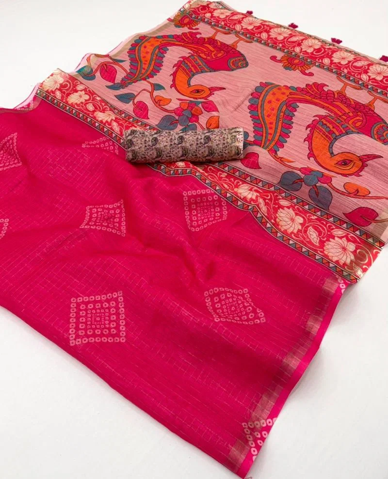 Rajyog Viona 1091 to 96 Linen Digital Printed Saree Collection
