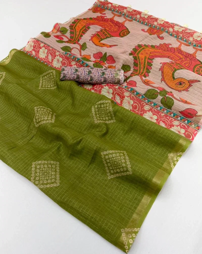 Rajyog Viona 1091 to 96 Linen Digital Printed Saree Collection
