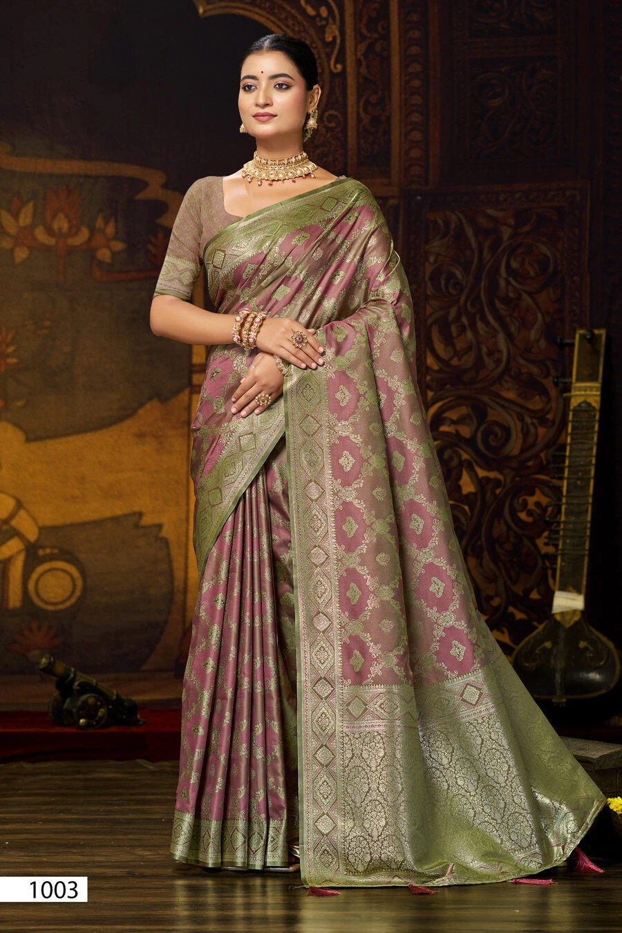 Saroj Aarambh Satin Silk Vol 1 Satin Silk Saree