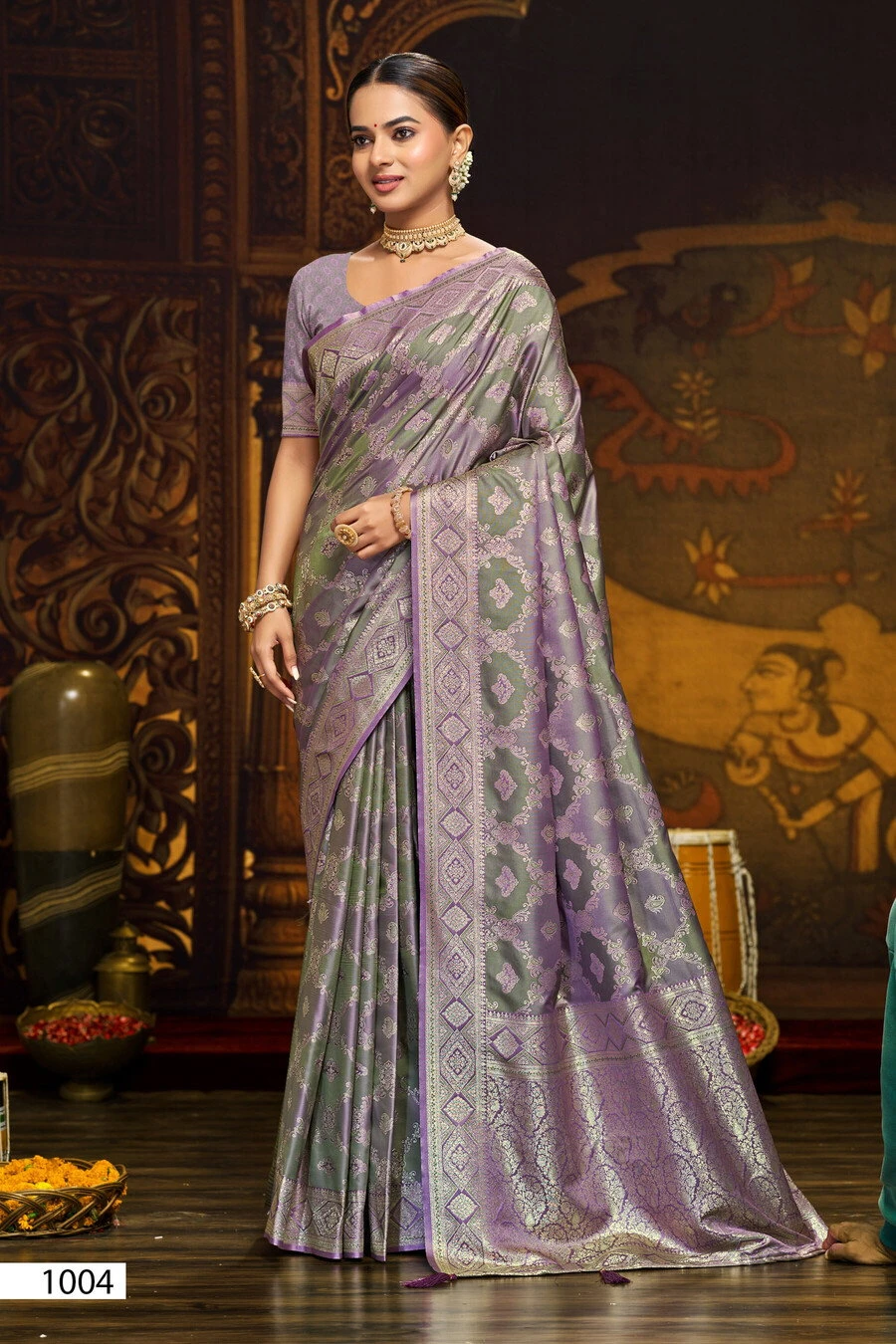 Saroj Aarambh Satin Silk Vol 1 Satin Silk Saree