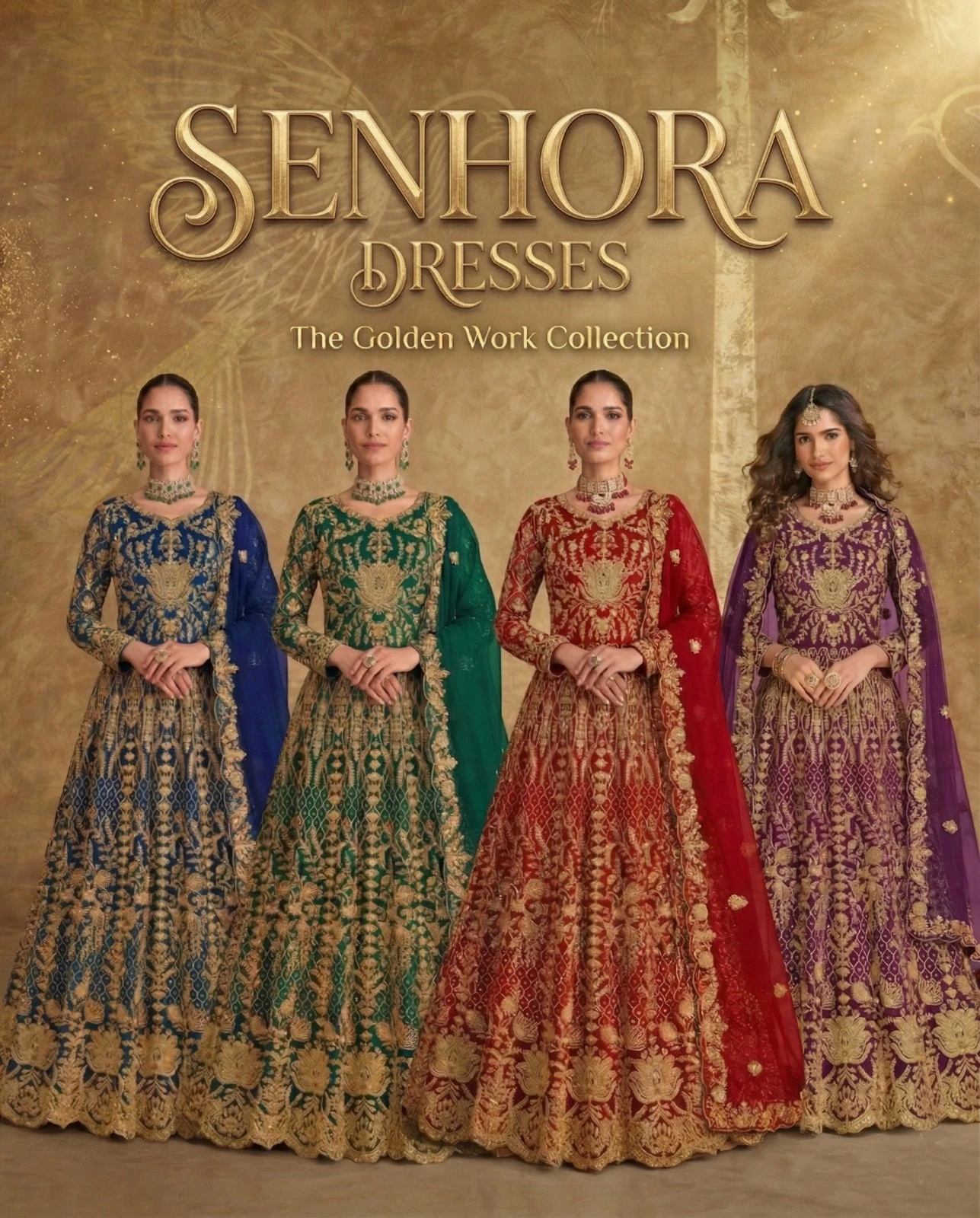 Senhora Dresses Designer Anarkali Suit Collection 7111