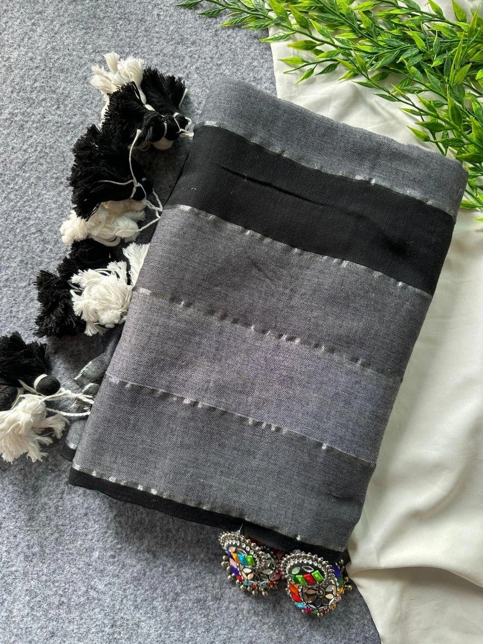 Sf Khadi Patta Mul Cotton Khadi Zari Patta Saree Collection