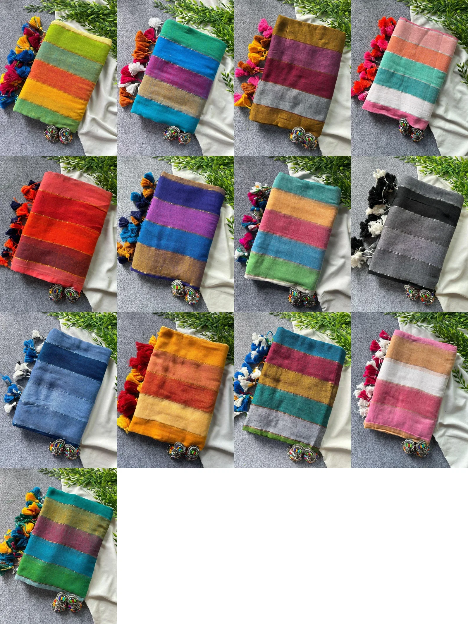 Sf Khadi Patta Mul Cotton Khadi Zari Patta Saree Collection