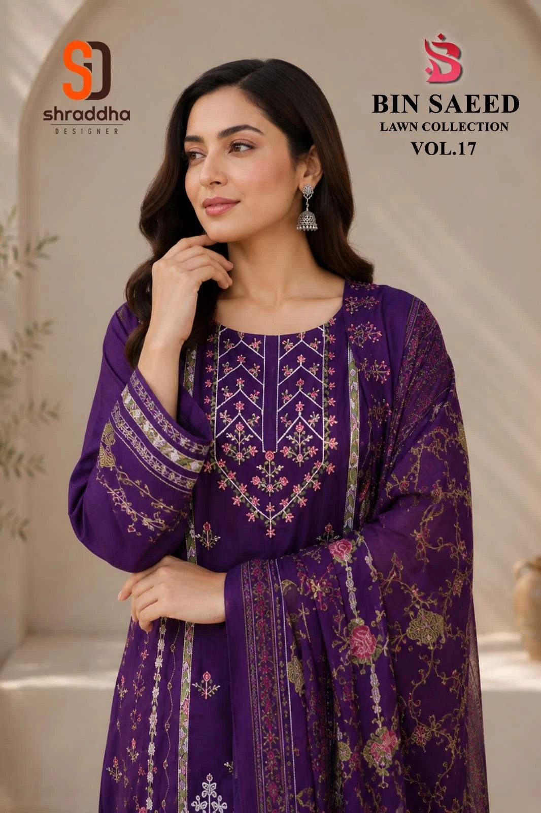 Shraddha Designer Bin Saeed Vol 17