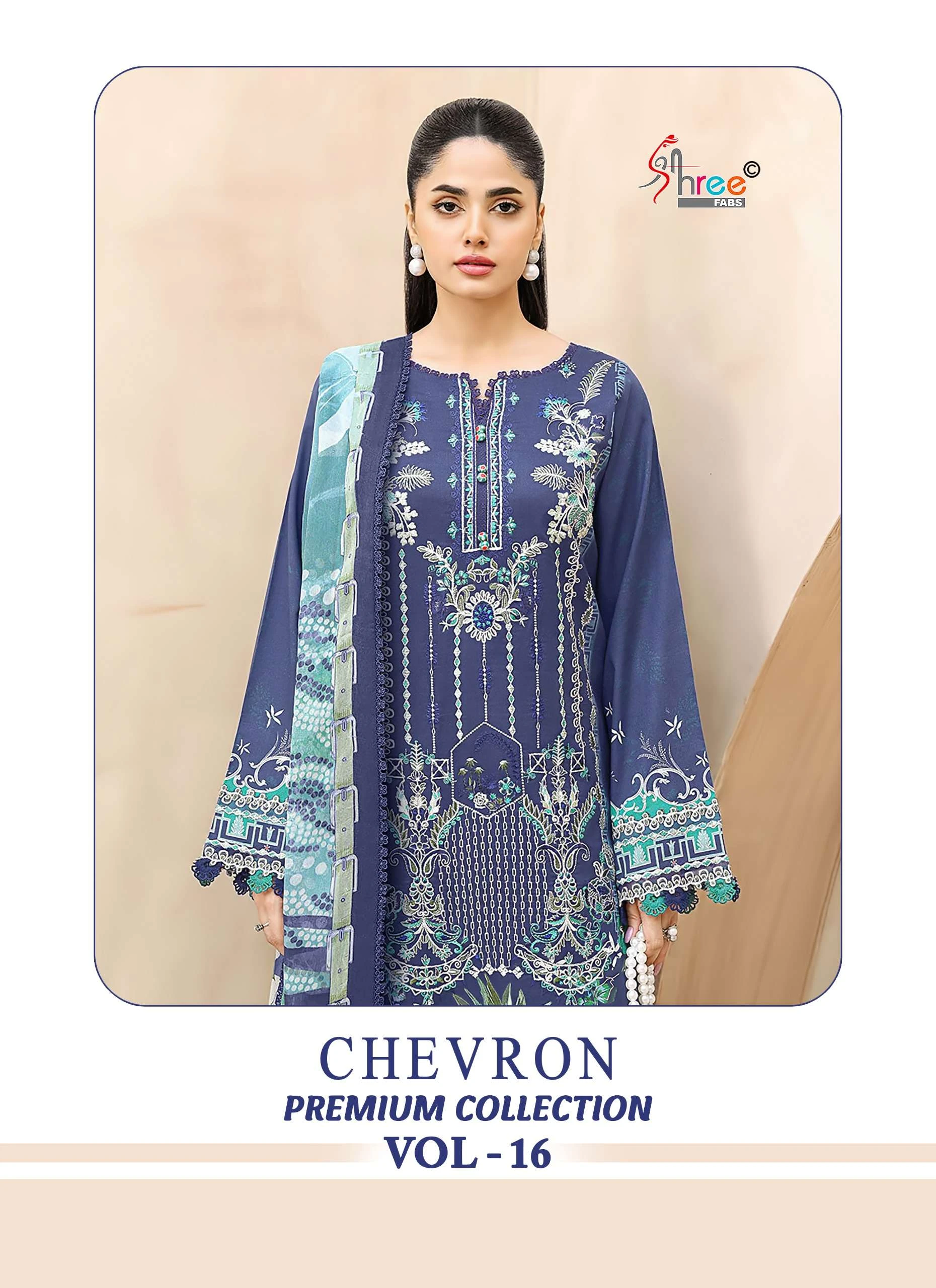 Shree Fab Chevron Premium Collection Vol 16
