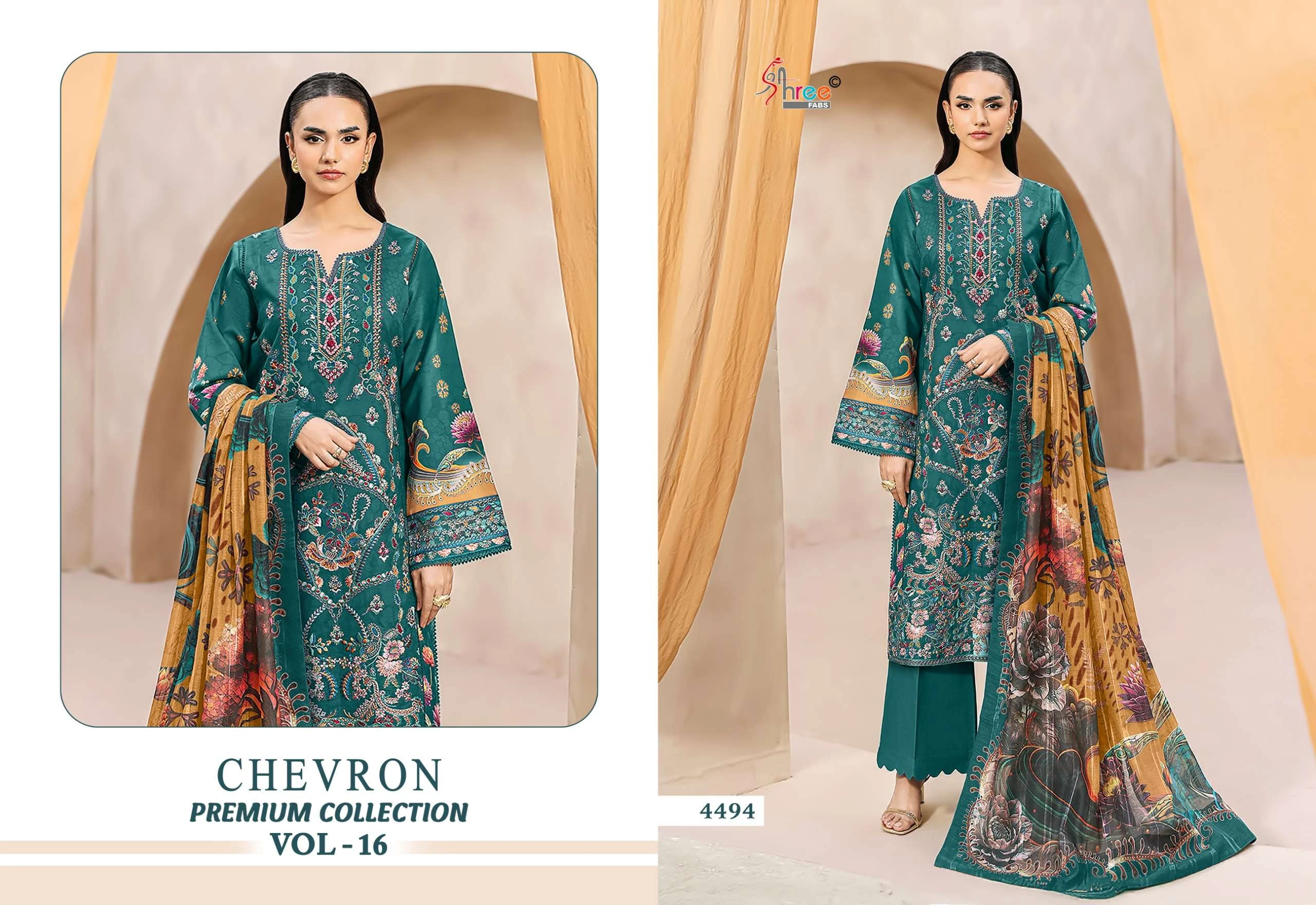 Shree Fab Chevron Premium Collection Vol 16
