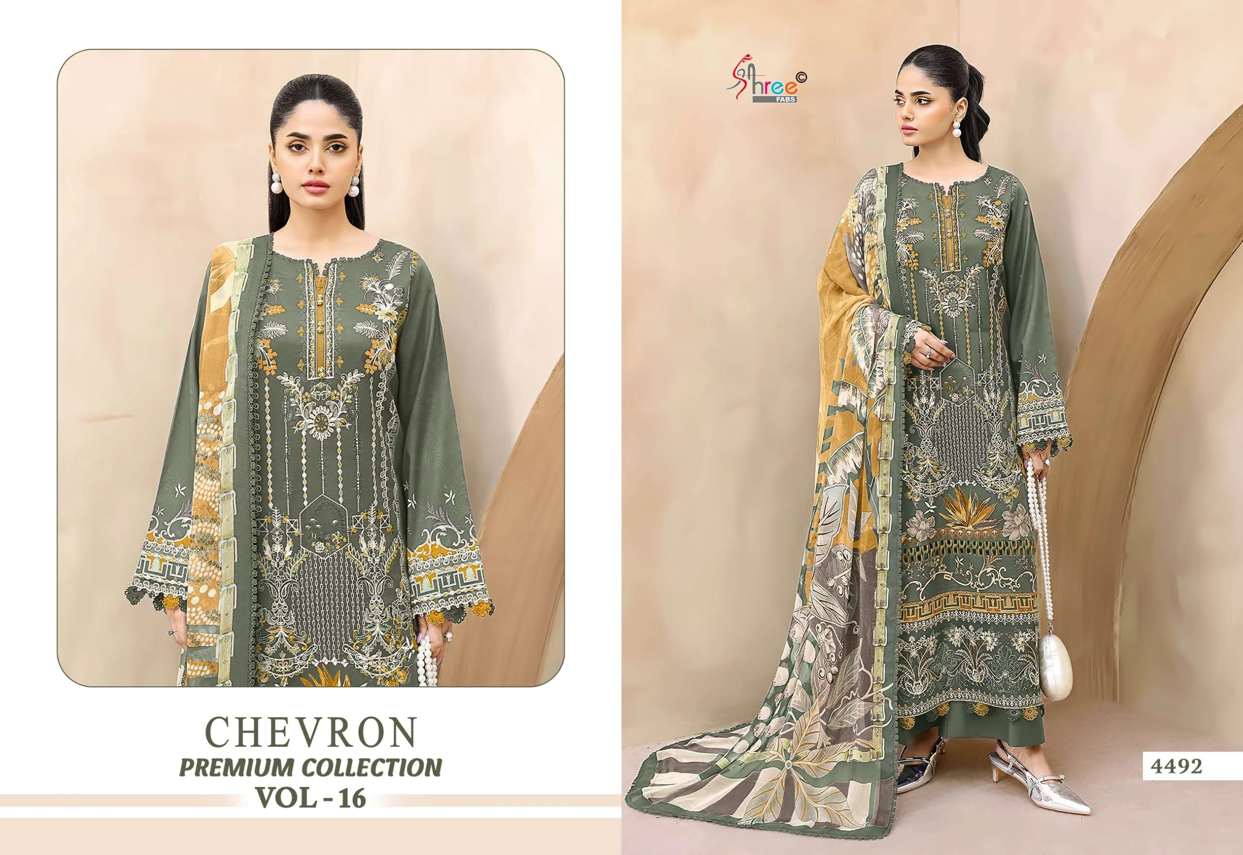 Shree Fab Chevron Premium Collection Vol 16