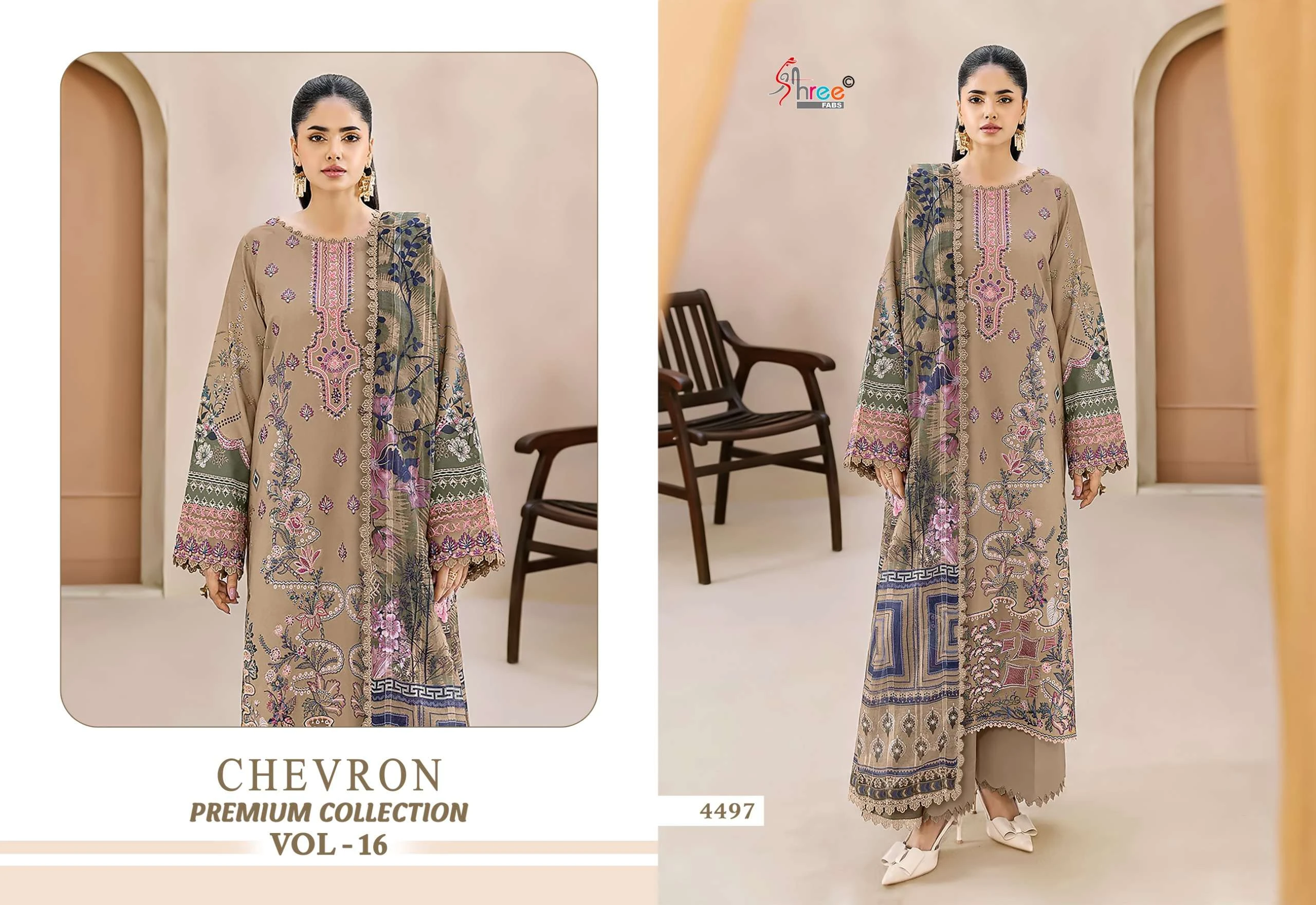 Shree Fab Chevron Premium Collection Vol 16