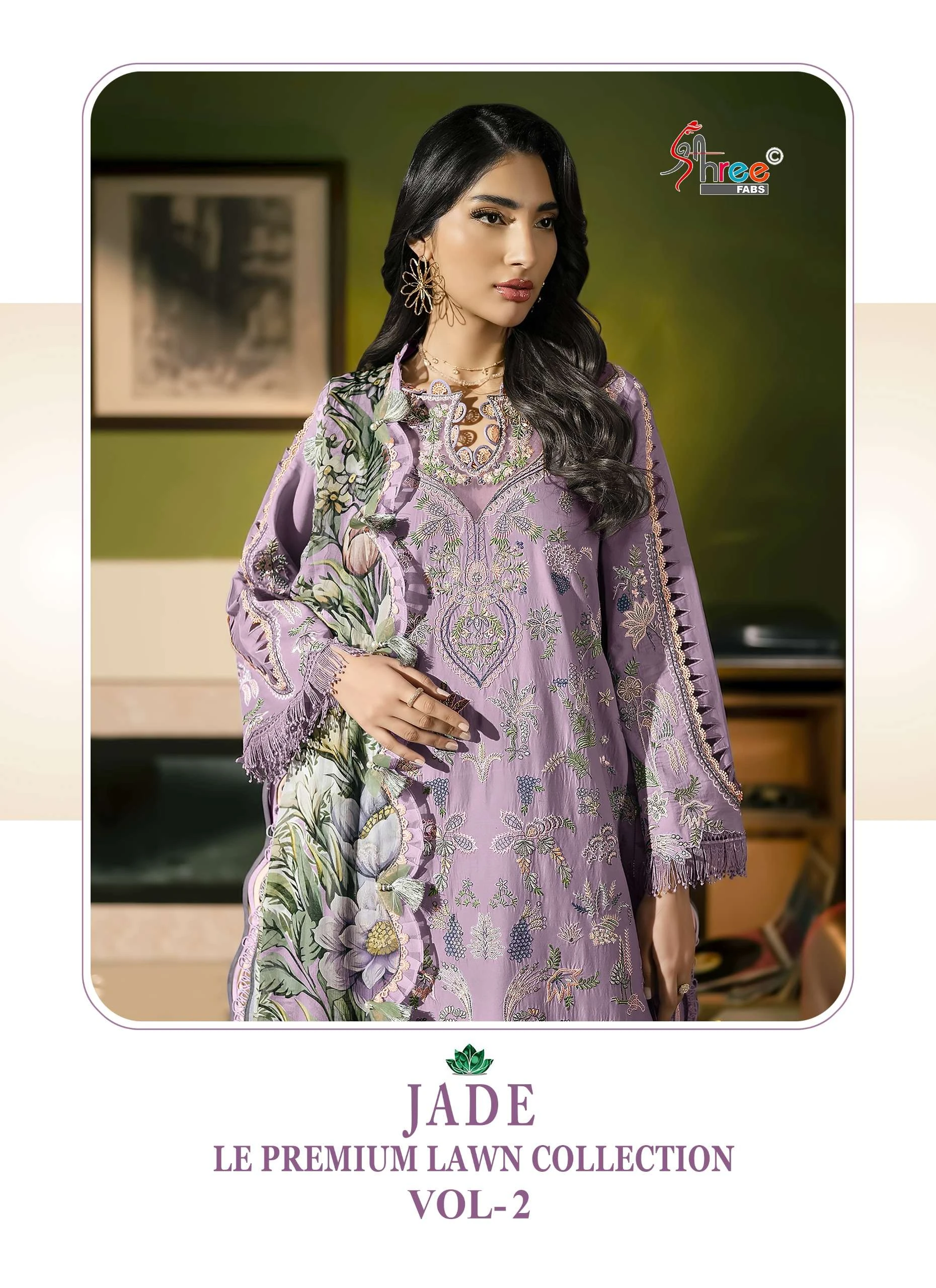 Shree Fab Jade Le Premium Lawn Collection Vol 2