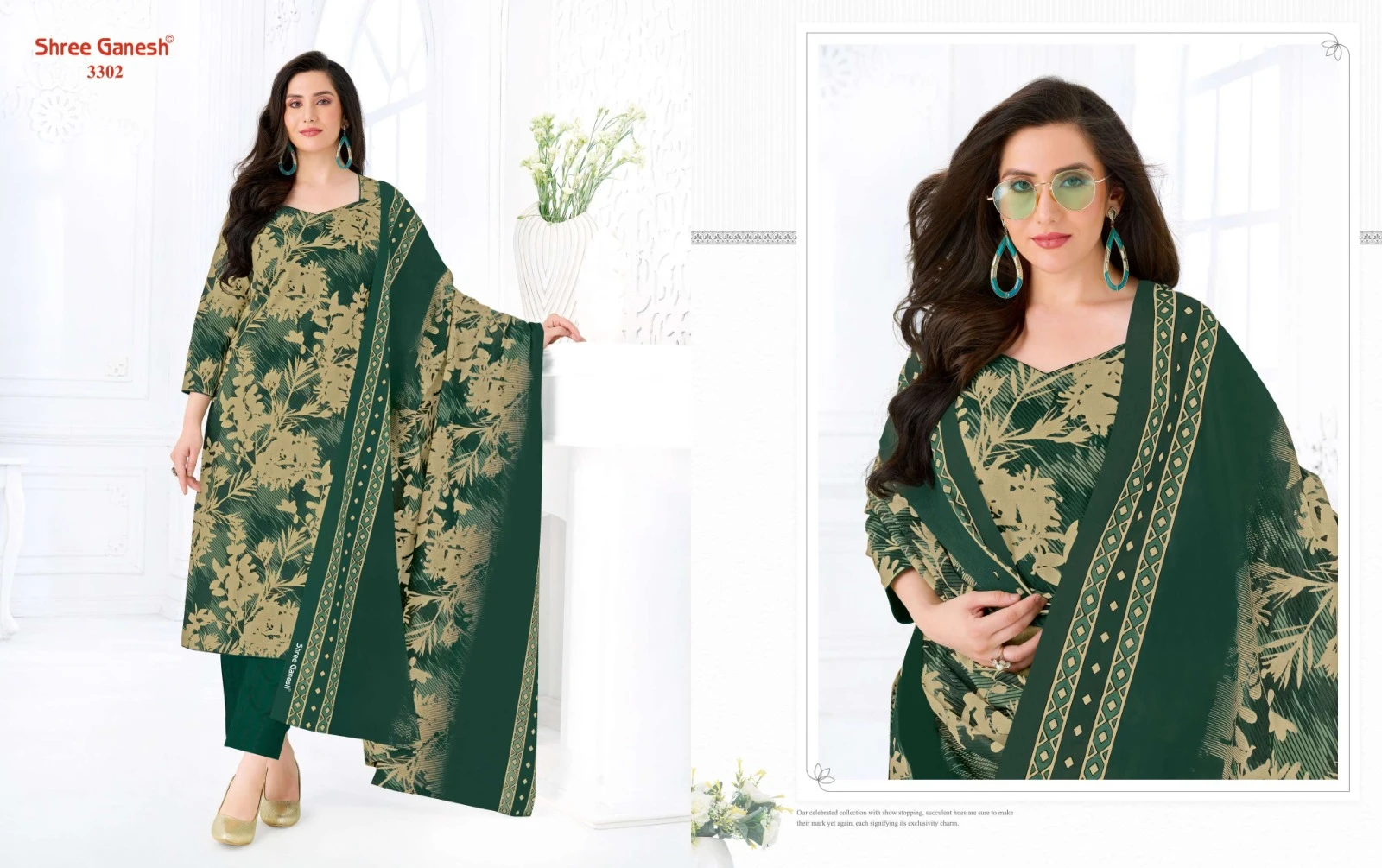 Shree Fab Samaiyra Vol 23 Cotton Printed Suit Collection