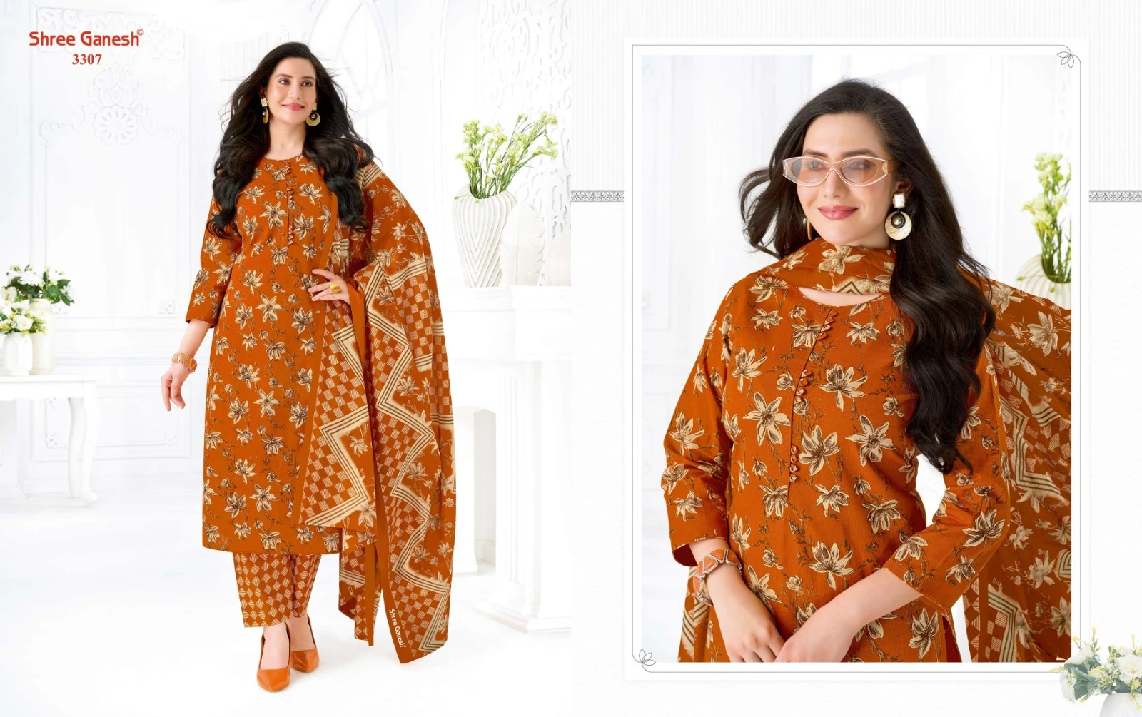 Shree Fab Samaiyra Vol 23 Cotton Printed Suit Collection