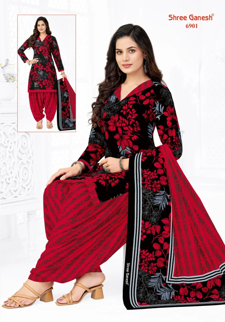 Shree Ganesh Panchi Vol-19 Pure Cotton Dress Material