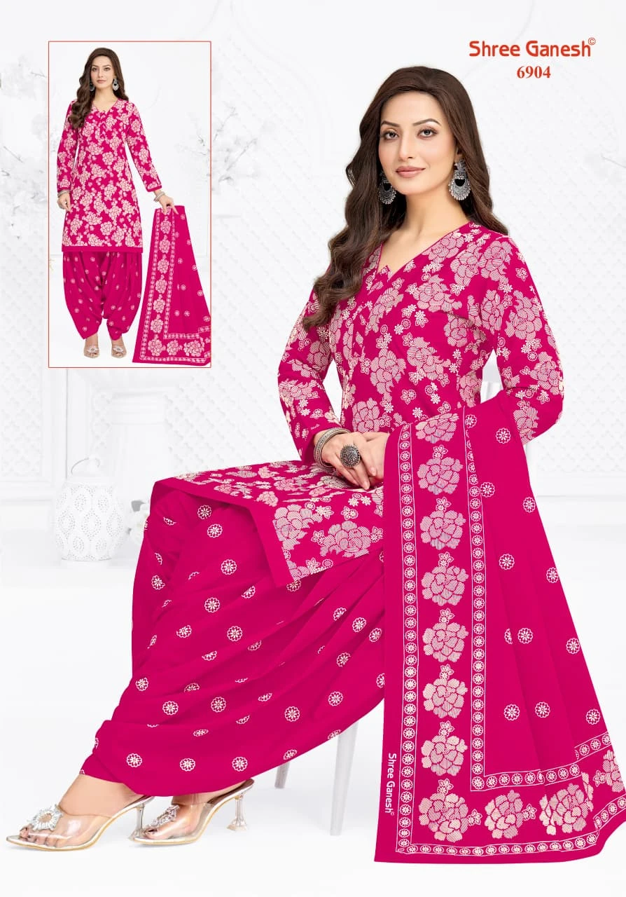 Shree Ganesh Panchi Vol-19 Pure Cotton Dress Material