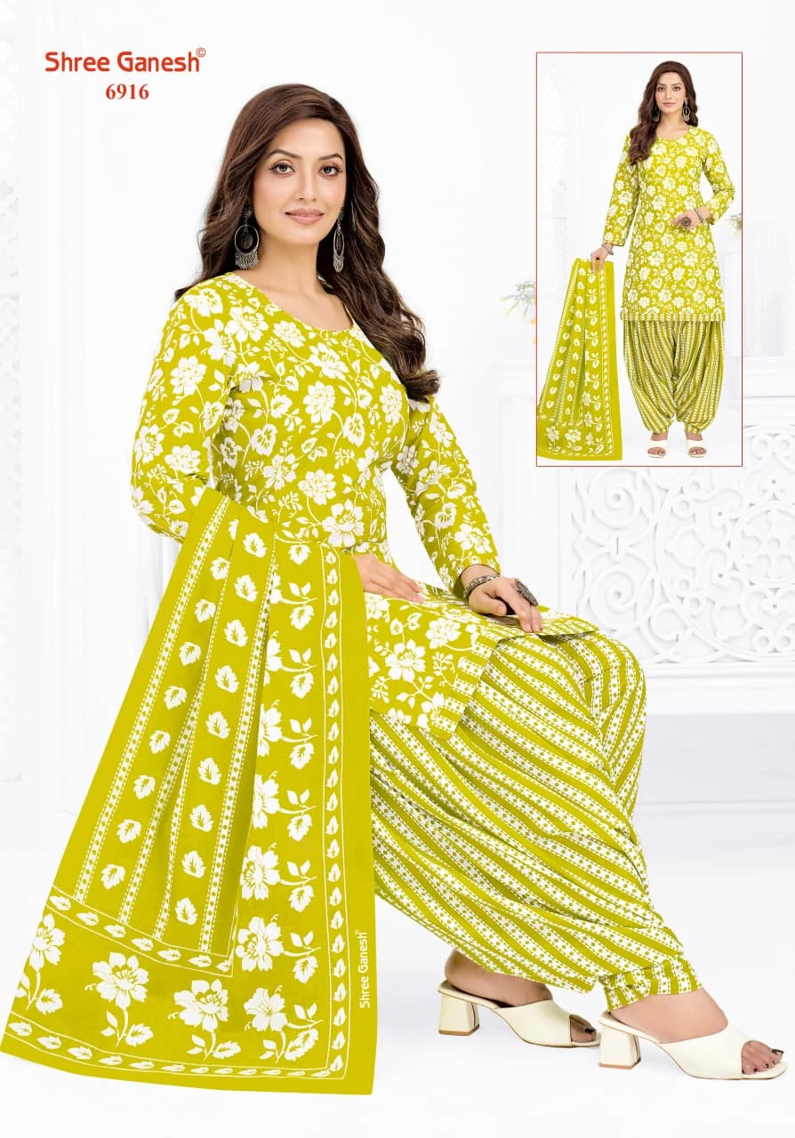Shree Ganesh Panchi Vol-19 Pure Cotton Dress Material