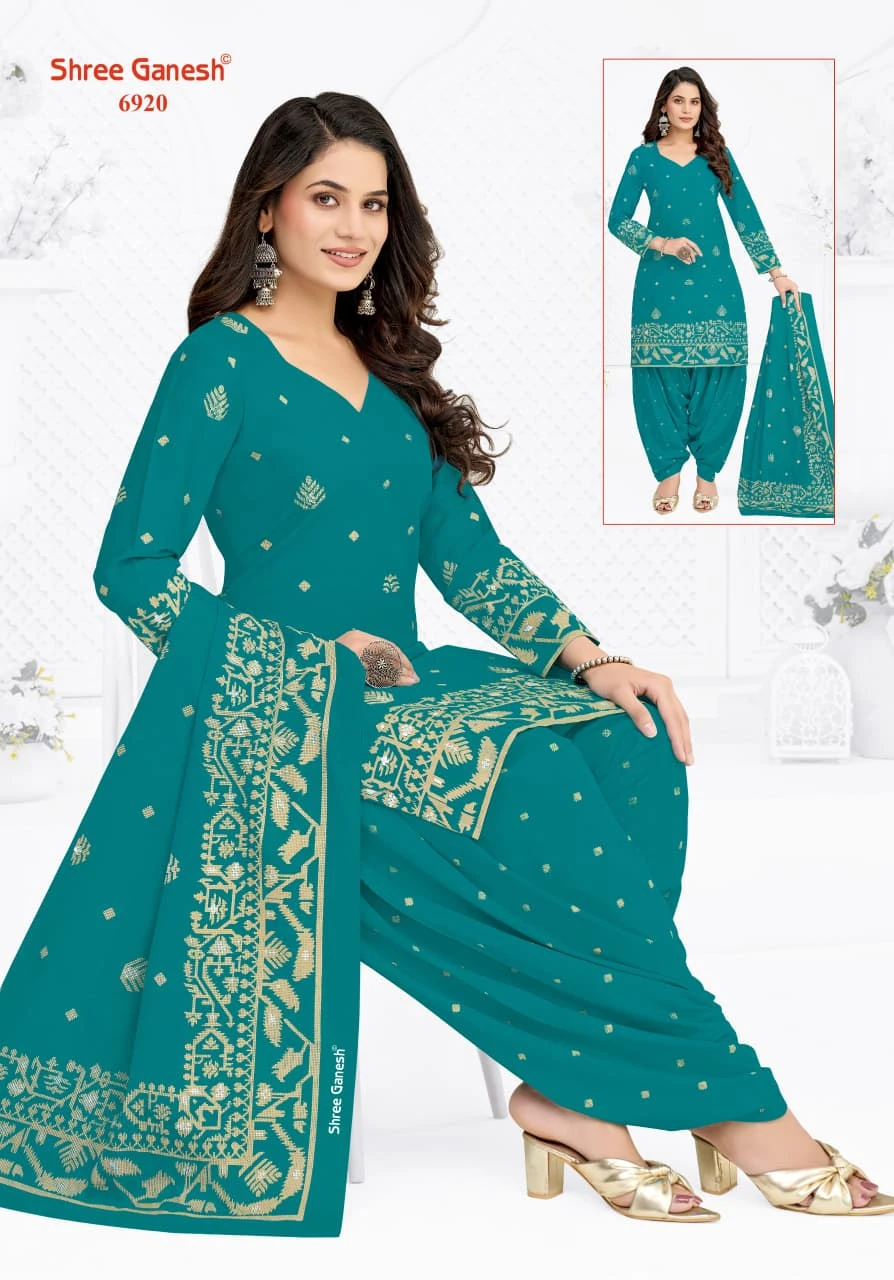 Shree Ganesh Panchi Vol-19 Pure Cotton Dress Material