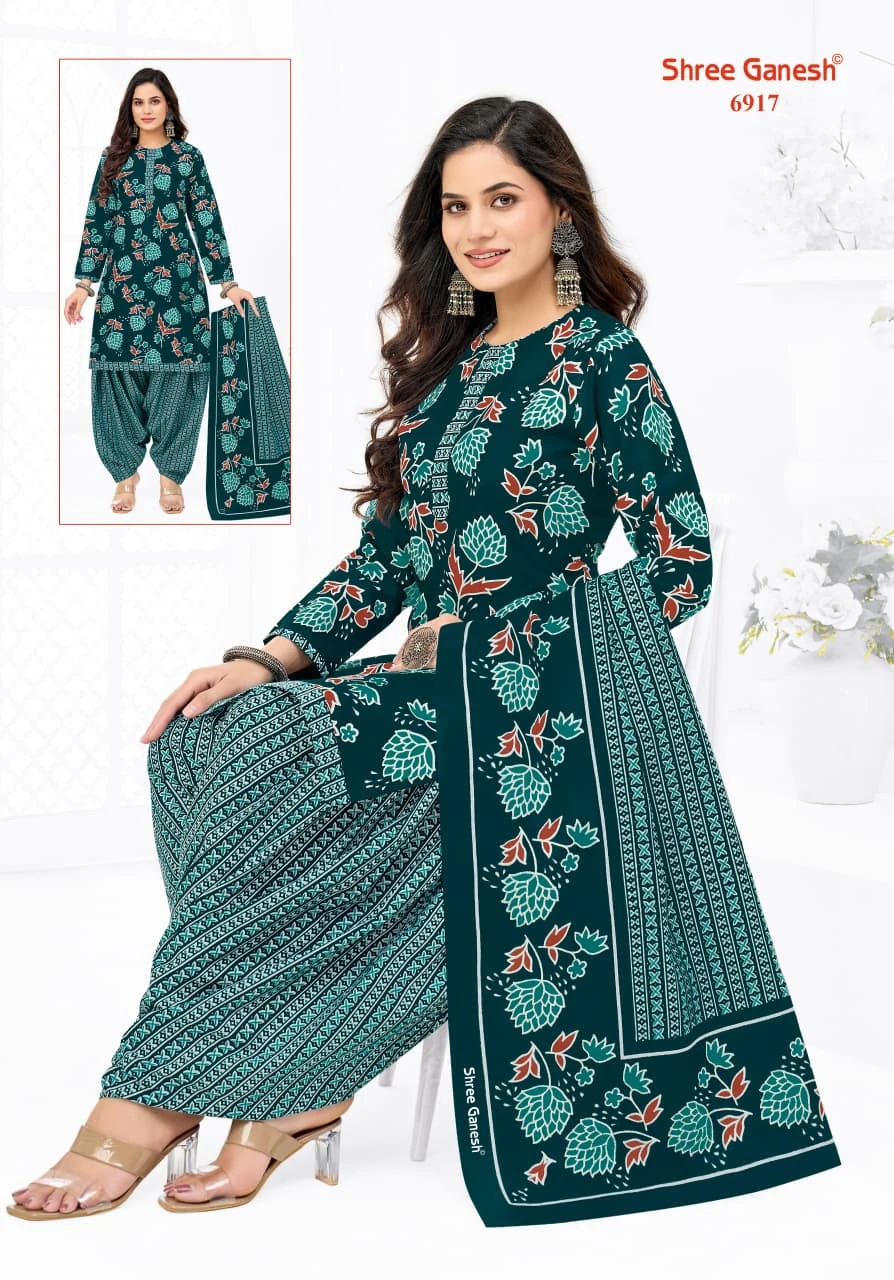 Shree Ganesh Panchi Vol-19 Pure Cotton Dress Material