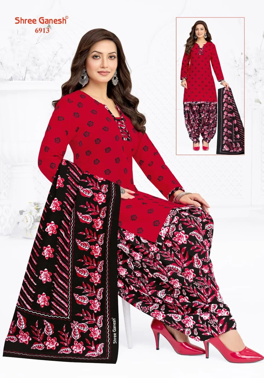 Shree Ganesh Panchi Vol-19 Pure Cotton Dress Material
